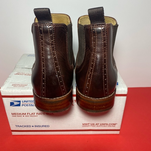 Johnston & Murphy Garner Chelsea Boot Mahogany Calfskin 20-9823 Size 9.5 main image 5